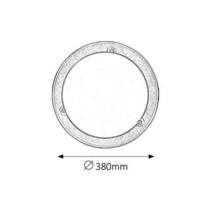 Rabalux - Plafondlamp 2xE27/60W/230V diameter 38 cm