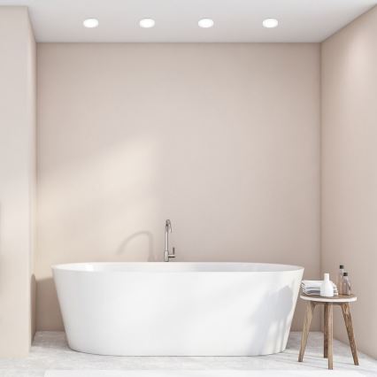 Rabalux - LED Badkamer inbouwspot LED/3W/230V IP44 wit