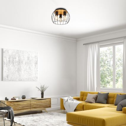 Rabalux - Plafondlamp 3xE27/25W/230V