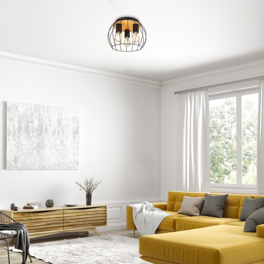 Rabalux - Plafondlamp 3xE27/25W/230V