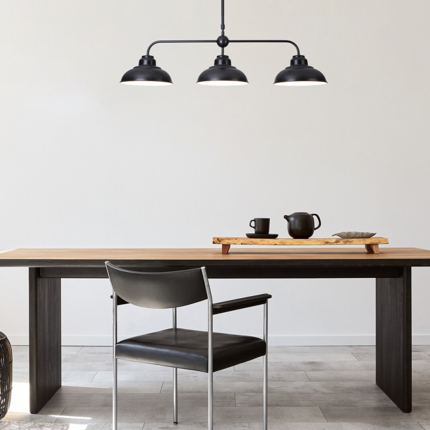 Rabalux - Lustre sur barre 3xE27/60W/230V