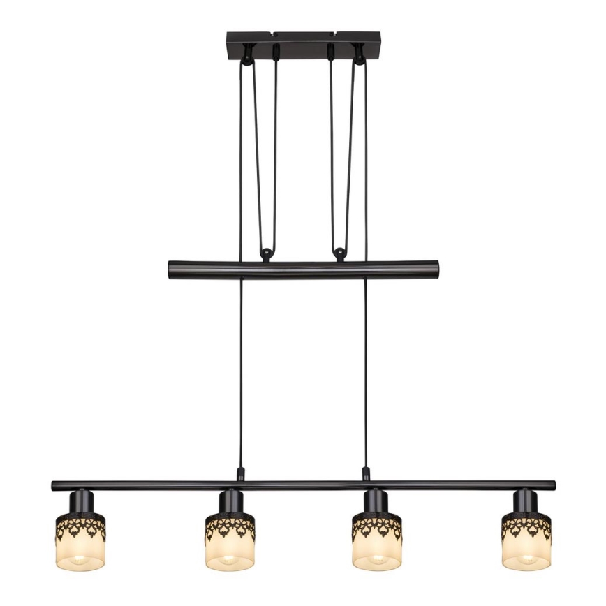 Rabalux 5345 - Hanglamp aan koord LACEY 4xE14/40W/230V