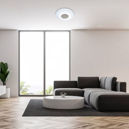 Rabalux - LED RGB dimbare plafondlamp LED/24W/230V 3000-6500K Wi-Fi Tuya Ø 39,5 cm + afstandsbediening