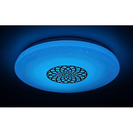 Rabalux - LED RGB dimbare plafondlamp LED/24W/230V 3000-6500K Wi-Fi Tuya Ø 39,5 cm + afstandsbediening