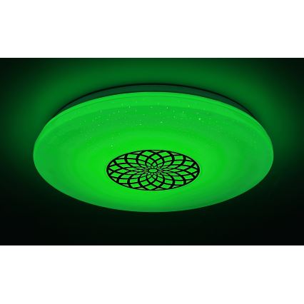 Rabalux - LED RGB dimbare plafondlamp LED/24W/230V 3000-6500K Wi-Fi Tuya Ø 39,5 cm + afstandsbediening