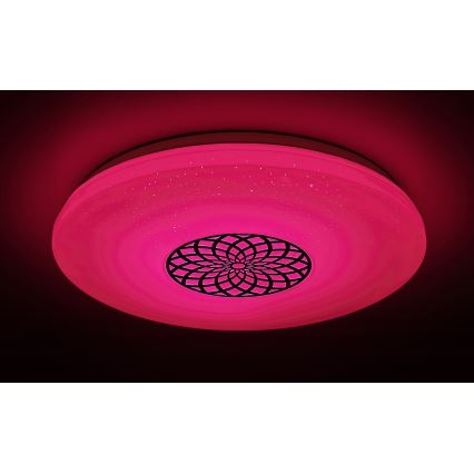 Rabalux - LED RGB dimbare plafondlamp LED/24W/230V 3000-6500K Wi-Fi Tuya Ø 39,5 cm + afstandsbediening