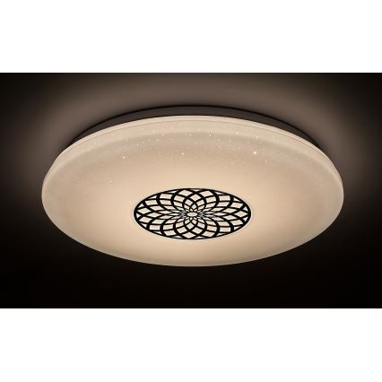 Rabalux - LED RGB dimbare plafondlamp LED/24W/230V 3000-6500K Wi-Fi Tuya Ø 39,5 cm + afstandsbediening
