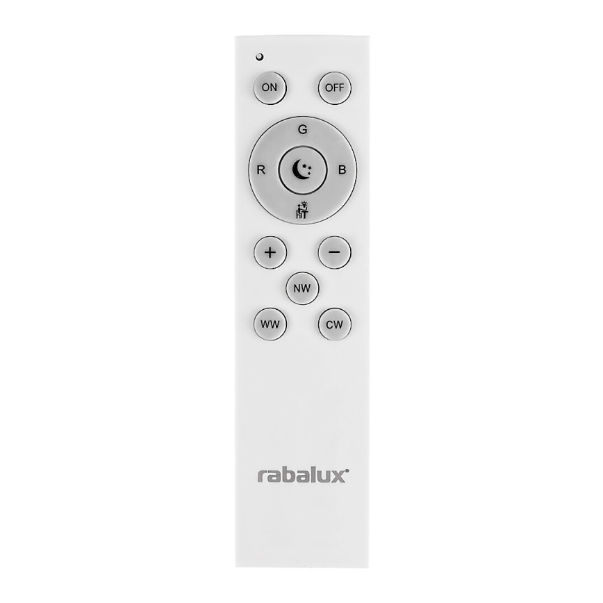 Rabalux - LED RGB dimbare plafondlamp LED/24W/230V 3000-6500K Wi-Fi Tuya Ø 39,5 cm + afstandsbediening