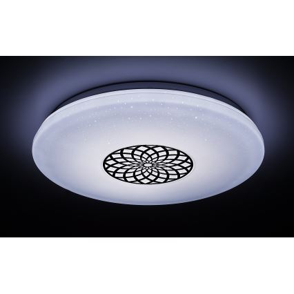 Rabalux - Plafonnier à intensité variable RGB LED/24W/230V 3000-6500K Wi-Fi Tuya d. 39,5 cm + Télécommande