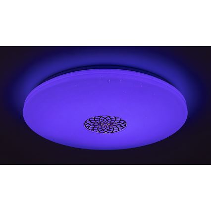 Rabalux - Dimbare LED RGB plafondlamp LED/40W/230V 3000-6500K Wi-Fi Tuya diameter 60 cm + afstandsbediening