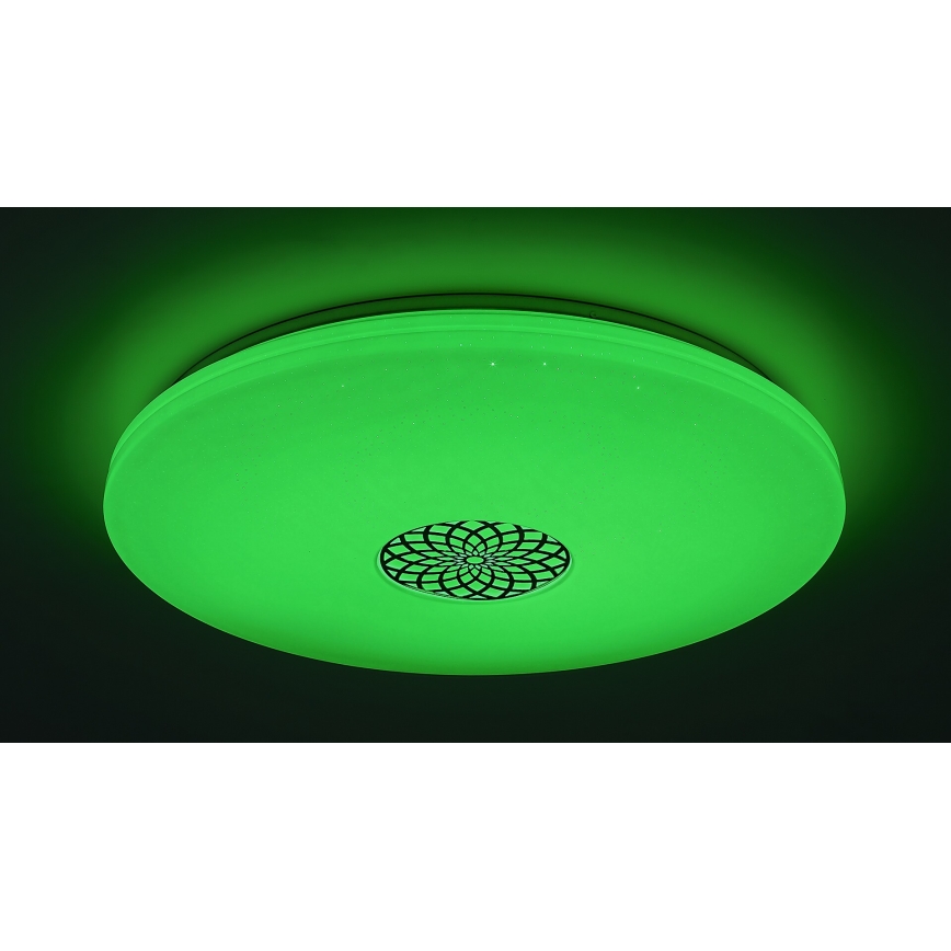 Rabalux - Dimbare LED RGB plafondlamp LED/40W/230V 3000-6500K Wi-Fi Tuya diameter 60 cm + afstandsbediening