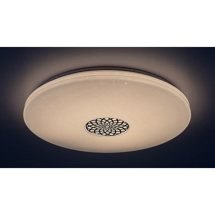 Rabalux - Dimbare LED RGB plafondlamp LED/40W/230V 3000-6500K Wi-Fi Tuya diameter 60 cm + afstandsbediening