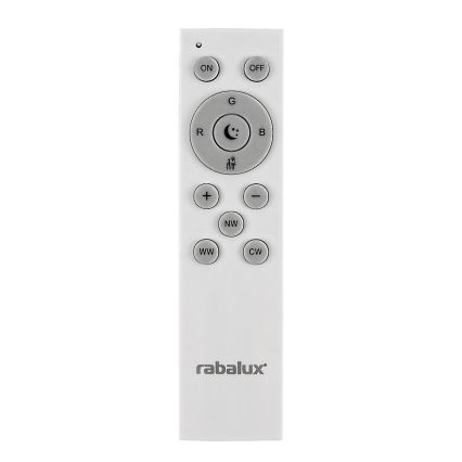 Rabalux - Dimbare LED RGB plafondlamp LED/40W/230V 3000-6500K Wi-Fi Tuya diameter 60 cm + afstandsbediening