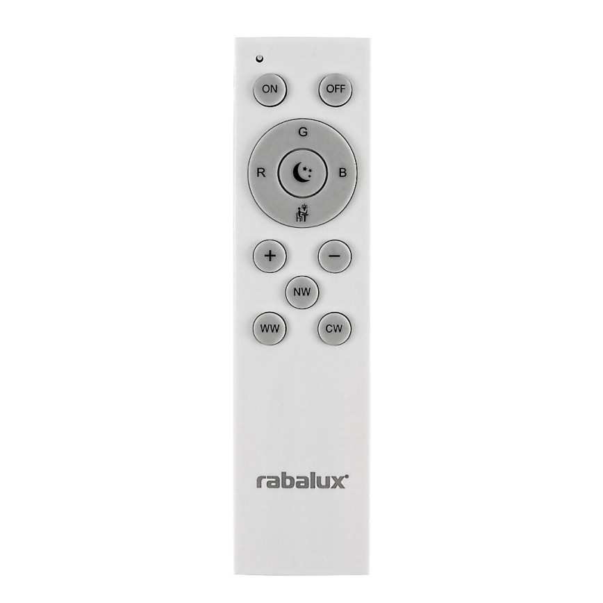 Rabalux - Dimbare LED RGB plafondlamp LED/40W/230V 3000-6500K Wi-Fi Tuya diameter 60 cm + afstandsbediening