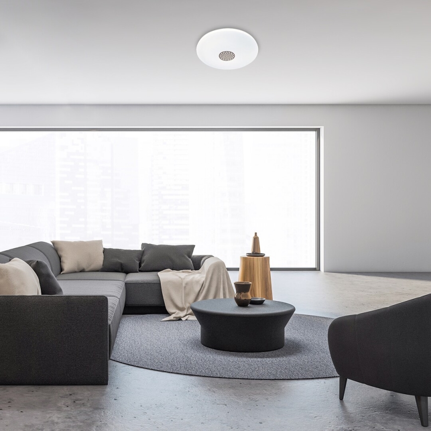 Rabalux - LED RGB dimbare plafondlamp LED/40W/230V 3000-6500K Wi-Fi Tuya Ø 60 cm + afstandsbediening