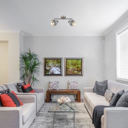 Rabalux 5380 - Spot BASIL 2xE14/40W/230V