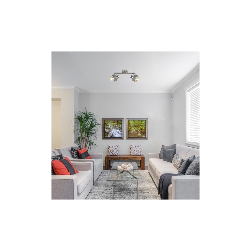 Rabalux 5380 - Spot BASIL 2xE14/40W/230V