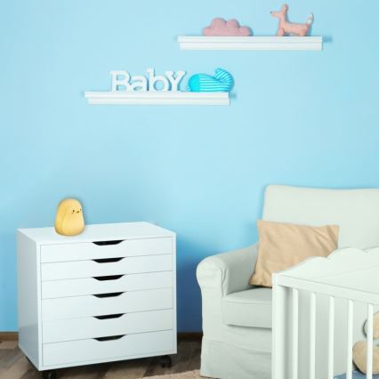 Rabalux - LED RGB Kinderlamp LED/0,4W 1200 mAh pinguïn