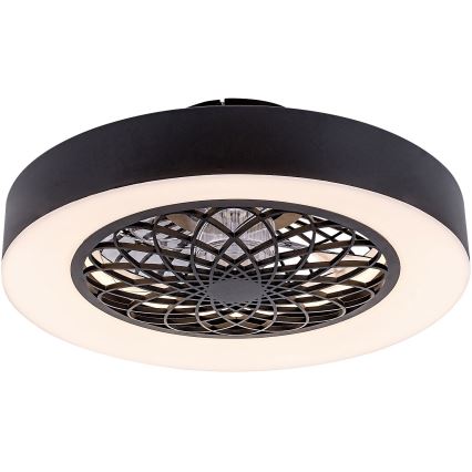 Rabalux - Plafonnier à intensité variable avec ventilateur LED/35W/230V 3000-6000K + télécommande