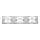 Rabalux 5491 - LED Badkamer wandverlichting TONY 3xLED/5W/230V IP44