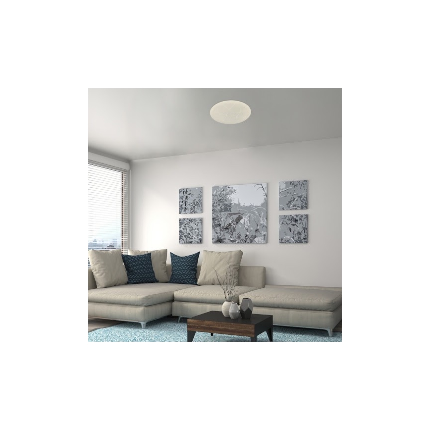 Rabalux - LED Dimbare plafondlamp LED/24W/230V Wi-Fi 3000-6500K + afstandsbediening Ø 39 cm