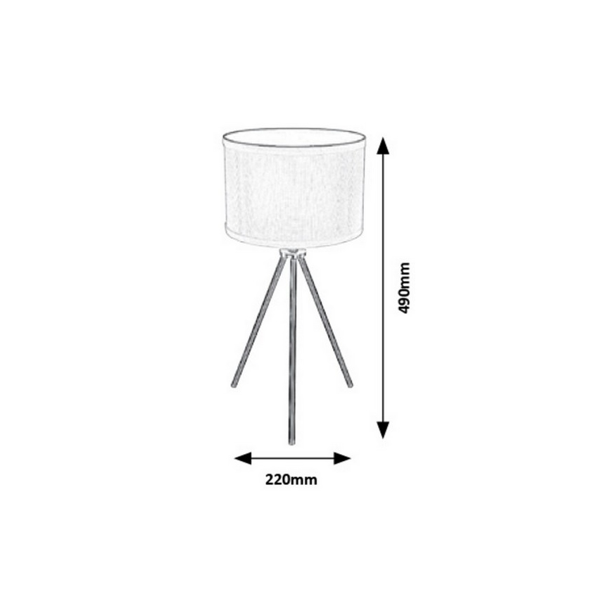 Rabalux - Tafellamp 1xE27/60W/230V