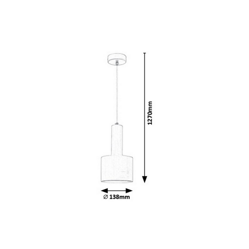 Rabalux - Hanglamp aan koord 1xE14/25W/230V