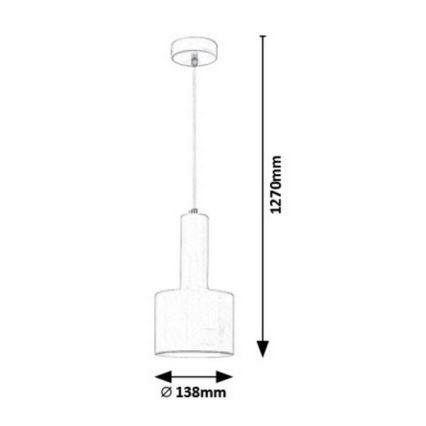 Rabalux - Suspension sur fil 1xE14/25W/230V