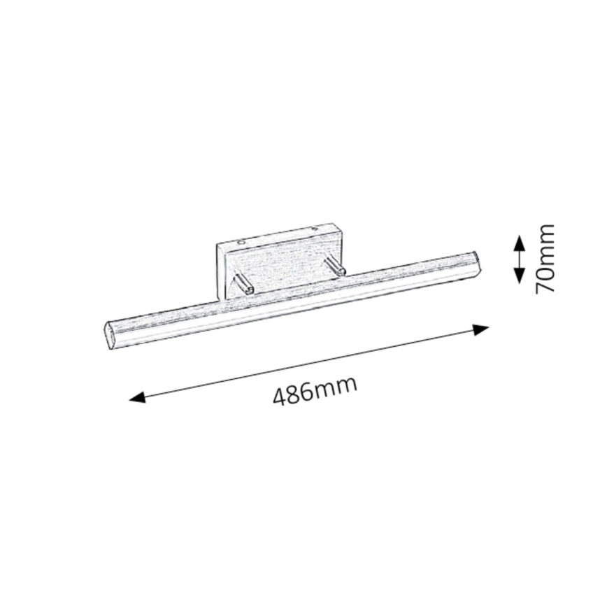 Rabalux - Éclairage LED pour miroir de salle de bains LED/12W/230V IP44