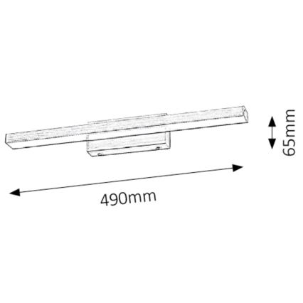 Rabalux - LED-spiegelverlichting voor de badkamer LED/12W/230V IP44
