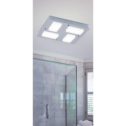 Rabalux - Plafonnier LED pour salle de bains 4xLED/4,5W IP44 30x30 cm