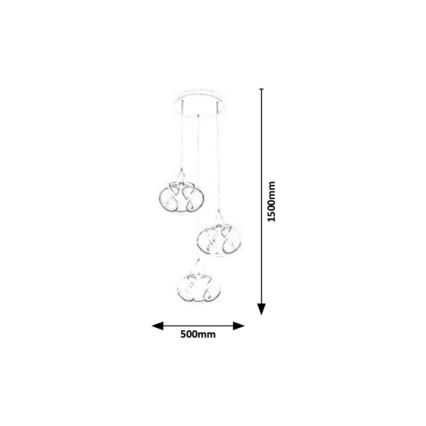 Rabalux - LED Hanglamp aan een koord LED/50W/230V 3000K