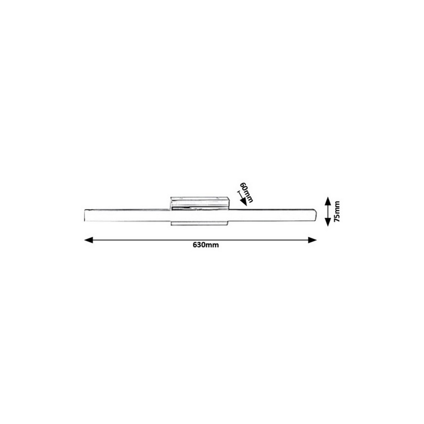 Rabalux - Applique murale LED salle de bain LED/13W/230V IP44