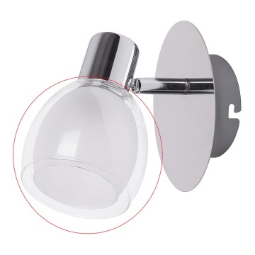 Rabalux 6835 - Verre de rechange pour luminaire DAVE E14