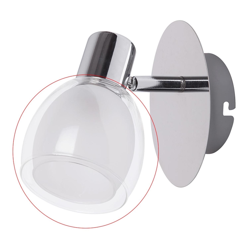 Rabalux 6835 - Vervangend glas voor armatuur DAVE E14