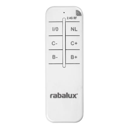 Rabalux – Plafonnier LED dimmable 54 W, 230 V, 3000–6500 K, avec télécommande, 42 × 105 cm
