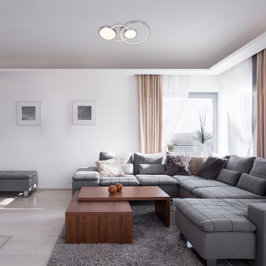 Rabalux - Lustre monté en surface LED LED/50W/230V chrome brillant