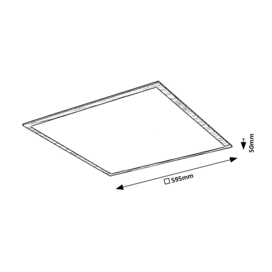 Rabalux - LED Bevestigd Paneel LED/40W/230V 4000K