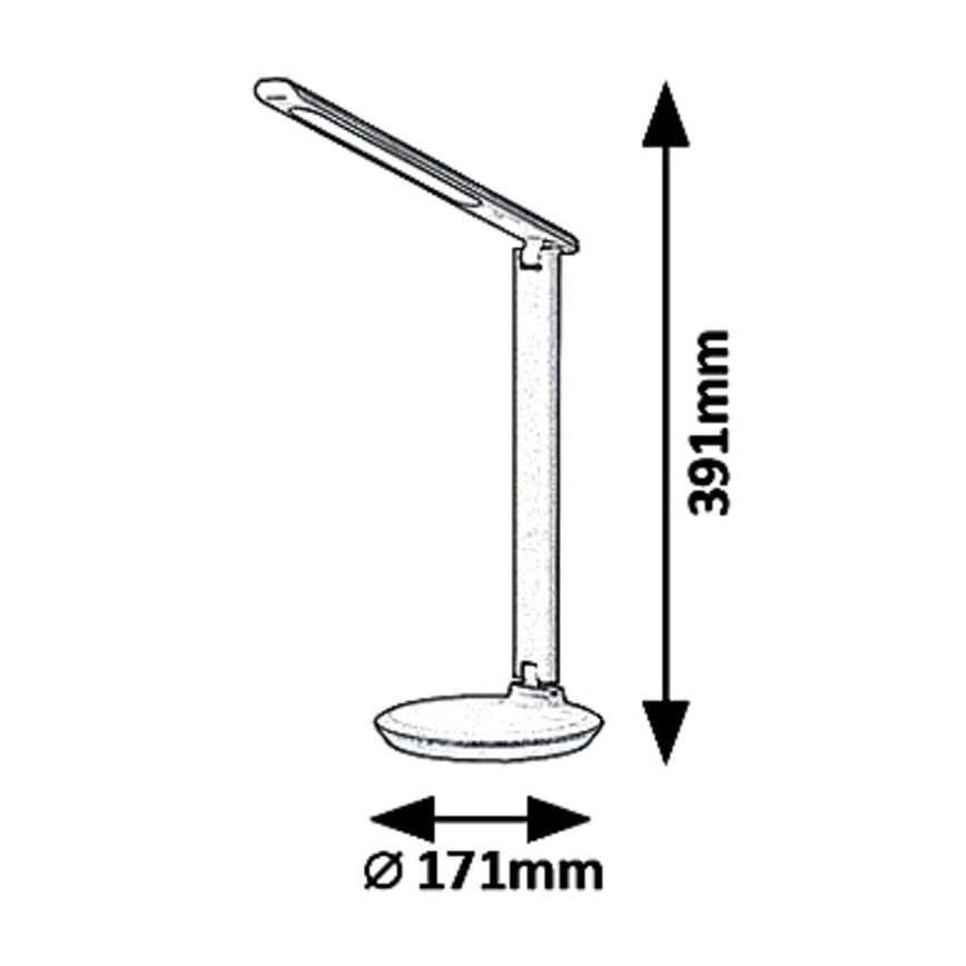 Rabalux 6979 - LED Bureaulamp dimbaar OSIAS LED/9W/230V