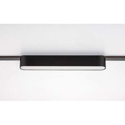 Rabalux - Plafonnier pour système de rail monophasé LED/12W/24V 3000K 22 cm noir