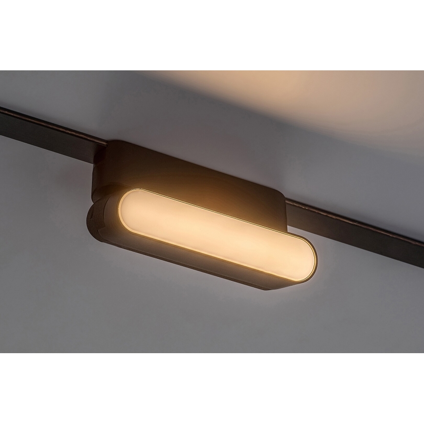 Rabalux - Plafonnier pour système de rail monophasé LED/6W/230V 3000K 11,5 cm noir