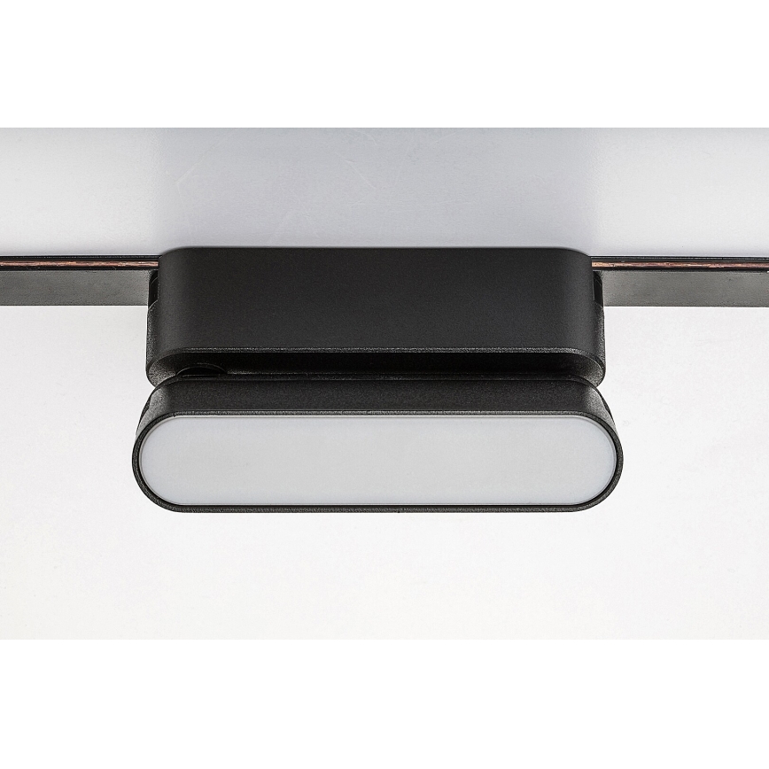 Rabalux - Plafonnier pour système de rail monophasé LED/6W/230V 3000K 11,5 cm noir