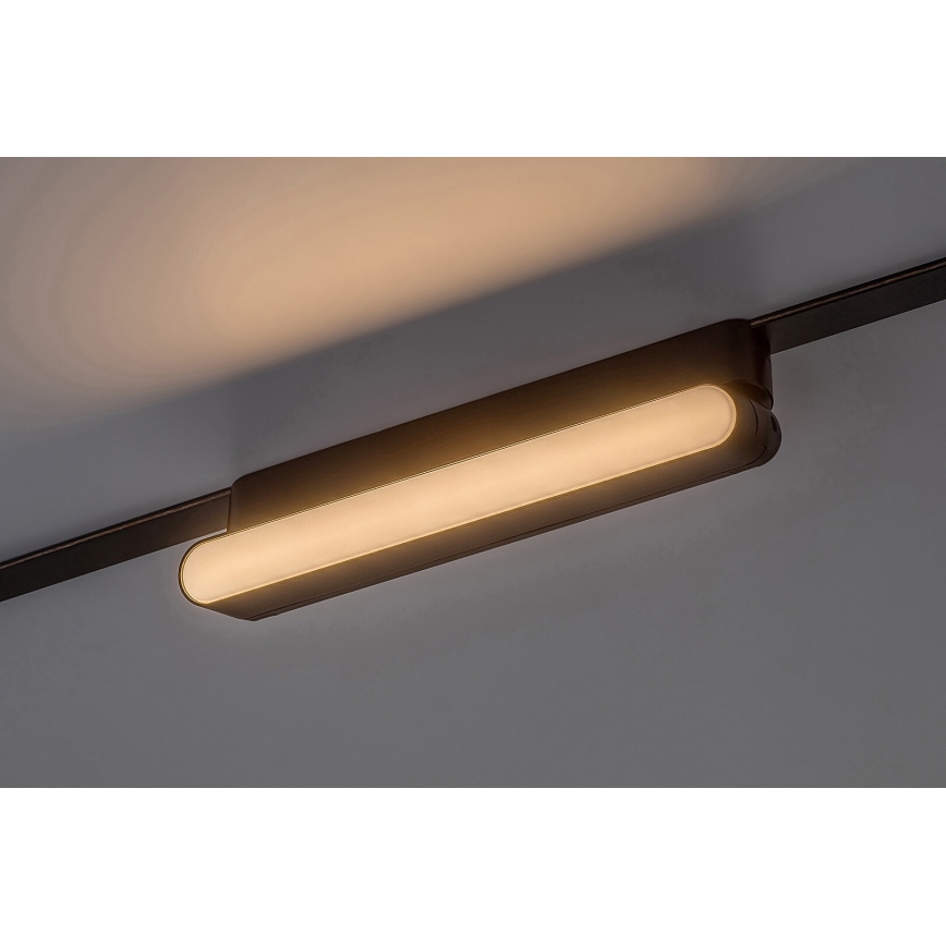 Rabalux - Plafonnier pour système de rail monophasé LED/12W/230V 3000K 22 cm noir