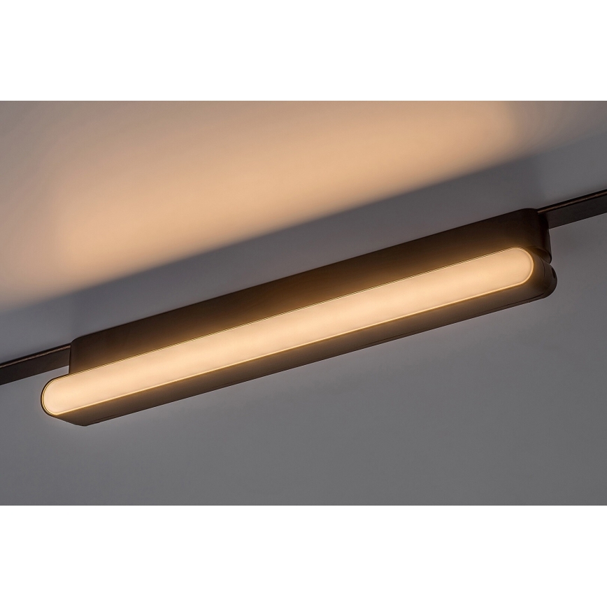 Rabalux - LED Plafondlamp voor 1-fase railsysteem LED/16W/230V 3000K 33 cm zwart