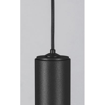 Rabalux - LED Hanglamp aan een koord voor 1-fase railsysteem LED/5W/230V 3000K zwart