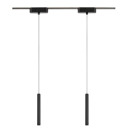 Rabalux - LED Hanglamp aan een koord voor 1-fase railsysteem LED/5W/230V 3000K zwart