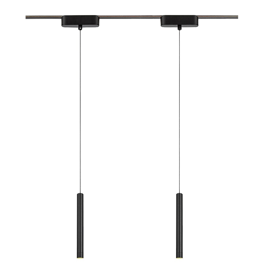 Rabalux - Suspension filaire pour système de rail monophasé LED/5W/230V 3000K noir