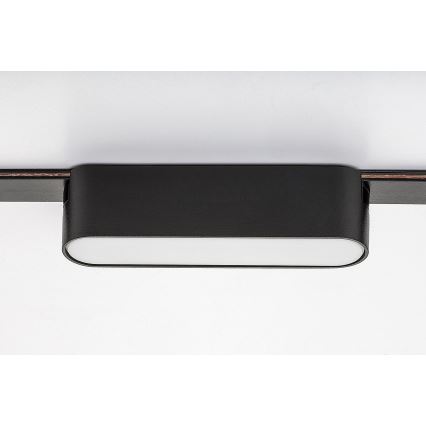 Rabalux - LED Plafondlamp voor 1-fase railsysteem LED/6W/230V 3000K 11,5 cm zwart