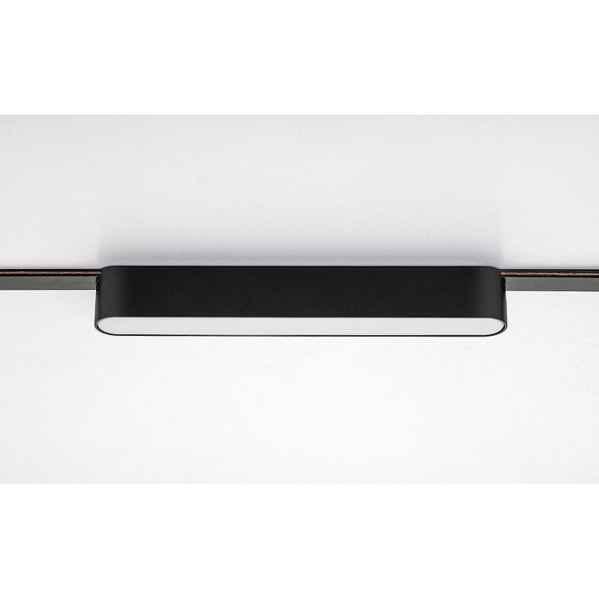 Rabalux - Plafonnier pour système de rail monophasé LED/12W/230V 4000K 22 cm noir