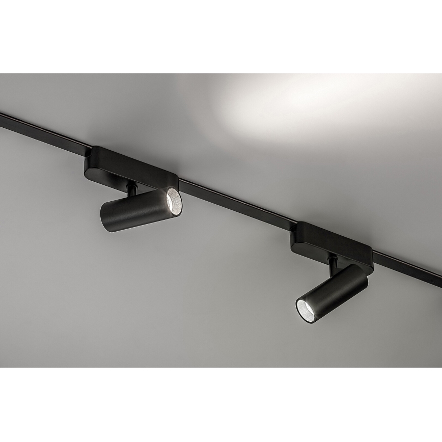 Rabalux - LED Spotlight voor 1-fase railsysteem LED/6W/230V 4000K zwart